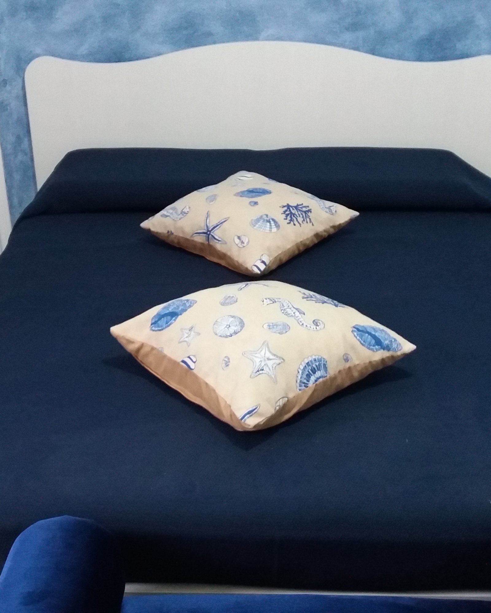 Comodini sospesi Mod. Carlotta Stella Blu "